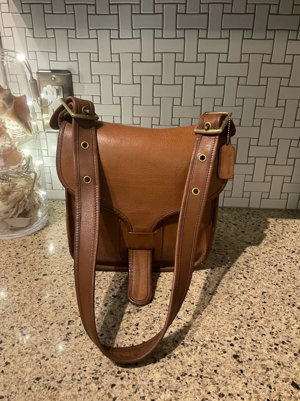 Coach Courier Vintage Bonnie Cashin Bag Glovetanned Leather