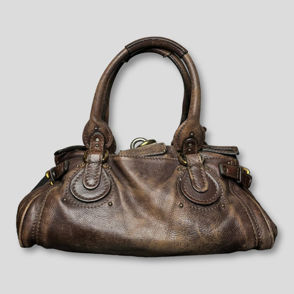 PreOwned CHLOÉ Paddington Bag  Heavy Signs