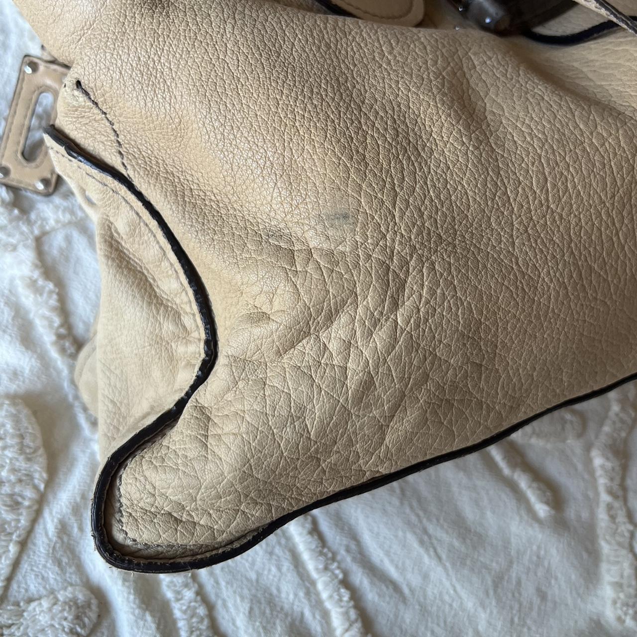 Authentic Tan Chloé Paddington Tote Bag – Silver Hardware