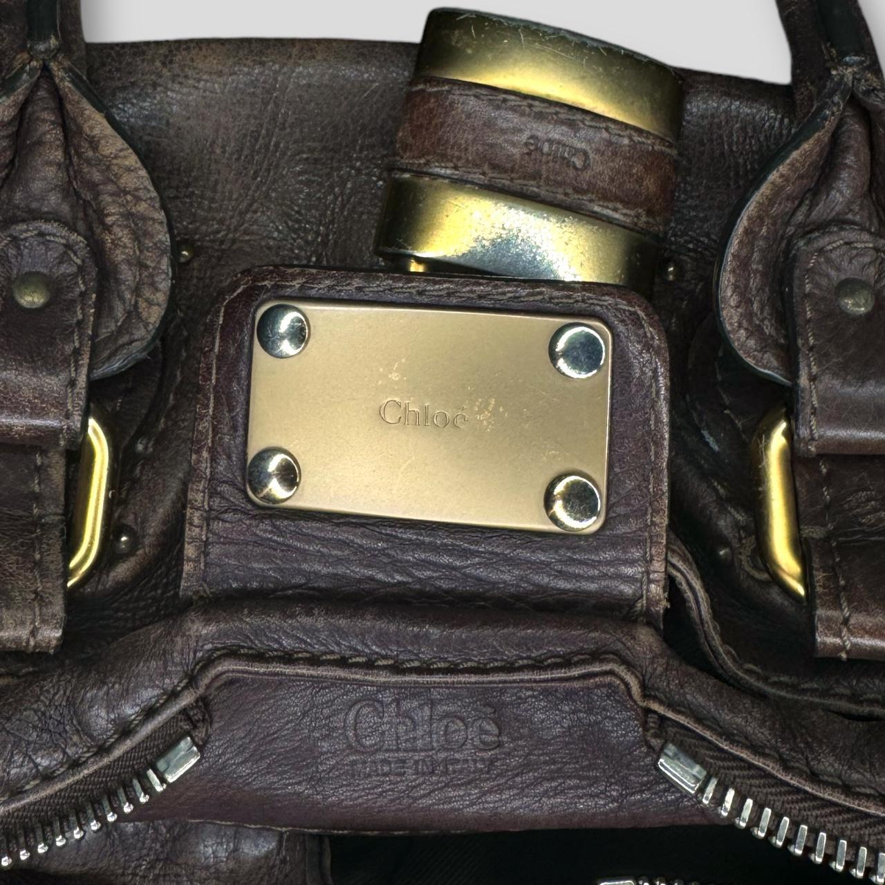 PreOwned CHLOÉ Paddington Bag  Heavy Signs