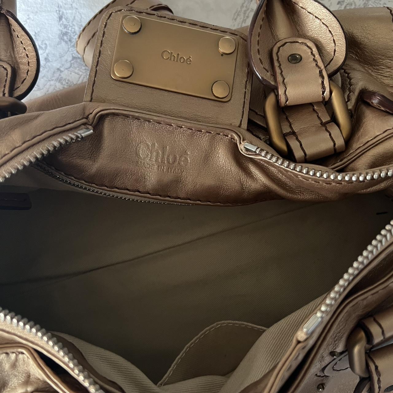 Rare Authentic Gold Chloé Paddington Bag – Gold Hardware