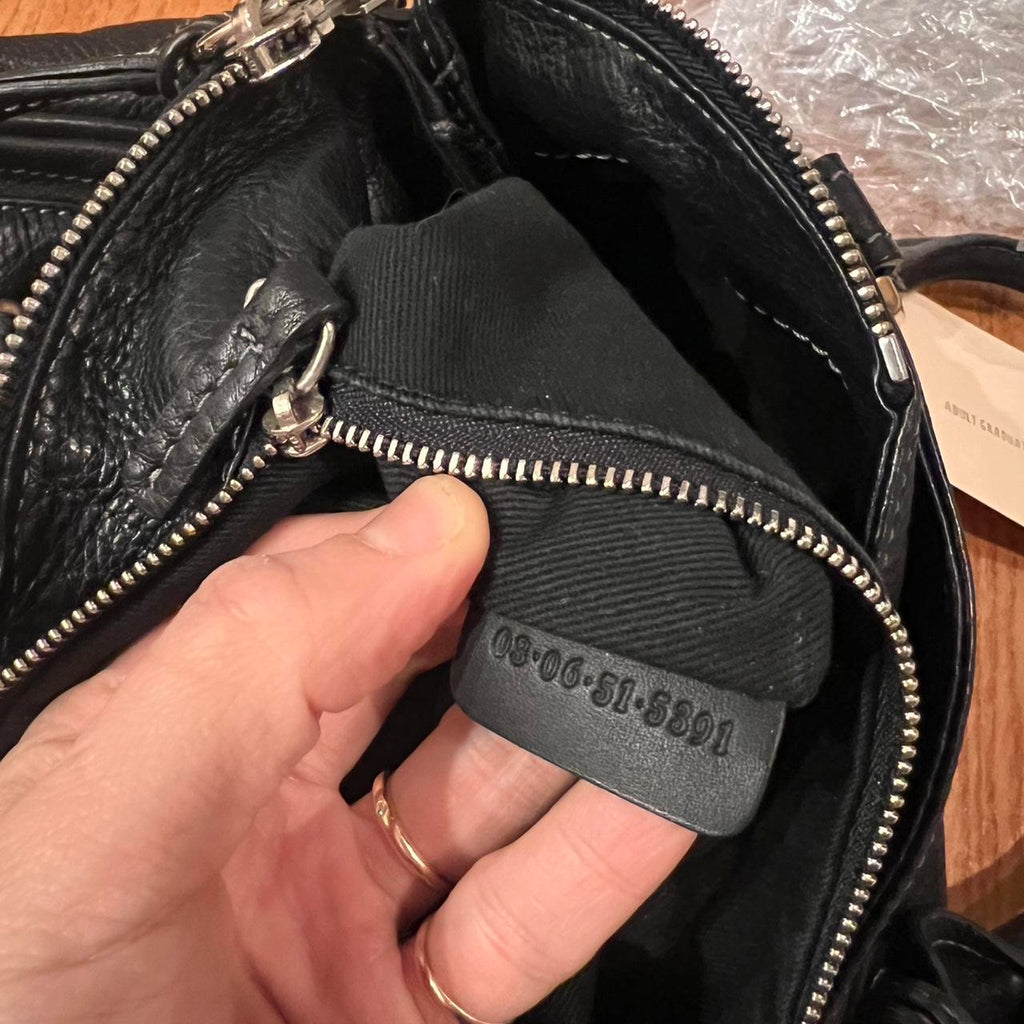 Authentic Vintage 90s Chloé Paddington Bag – Black Leather