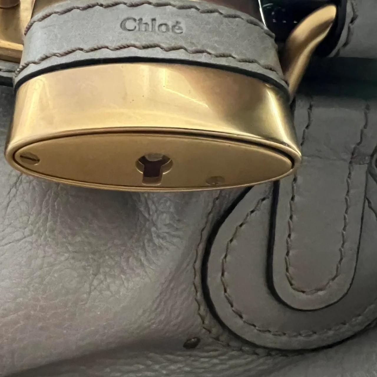 Gorgeous Authentic Grey Chloé Paddington Bag
