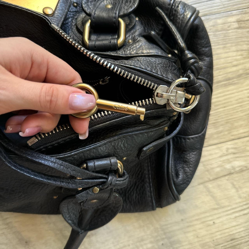 Authentic Chloe paddington bag in black Preowned