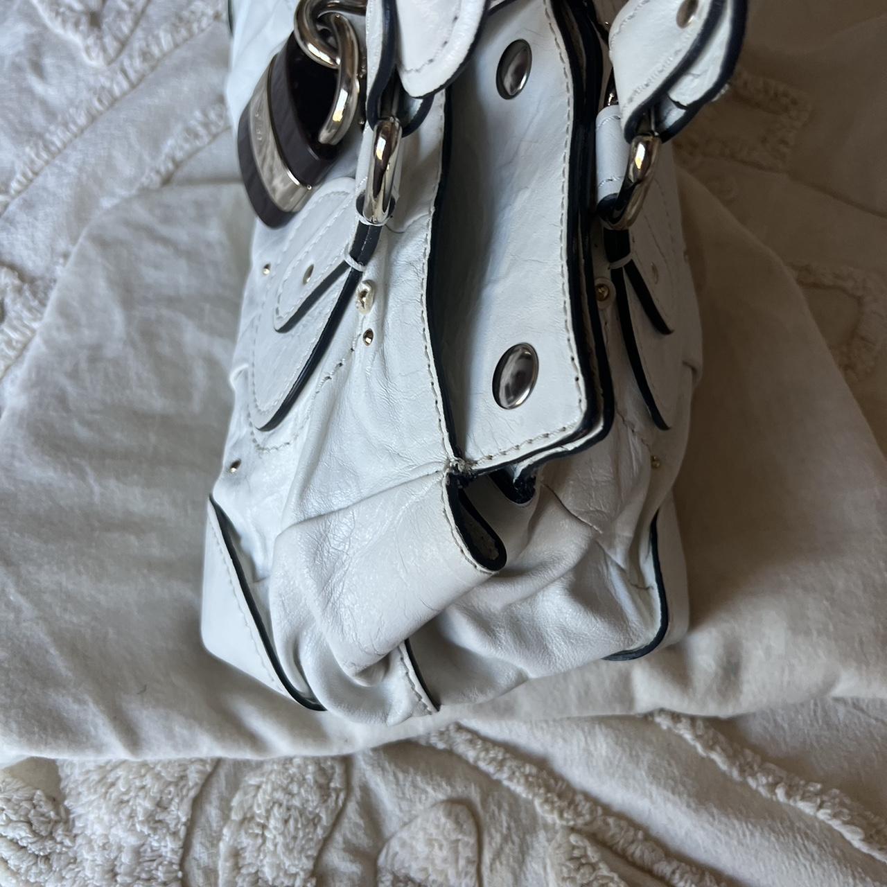 Rare Authentic White Chloé Paddington Bag – Silver Hardware