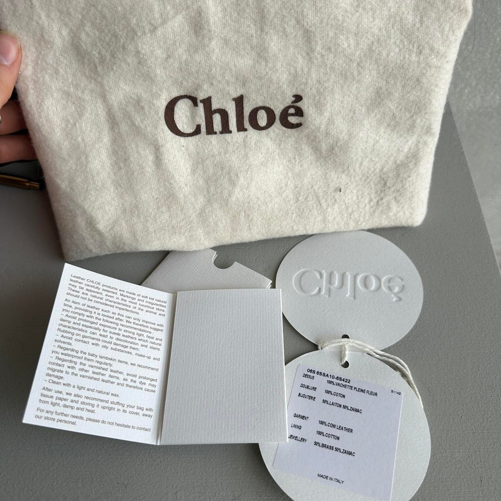 PreOwned Iconic Chloé Paddington Bag khaki / Black leather