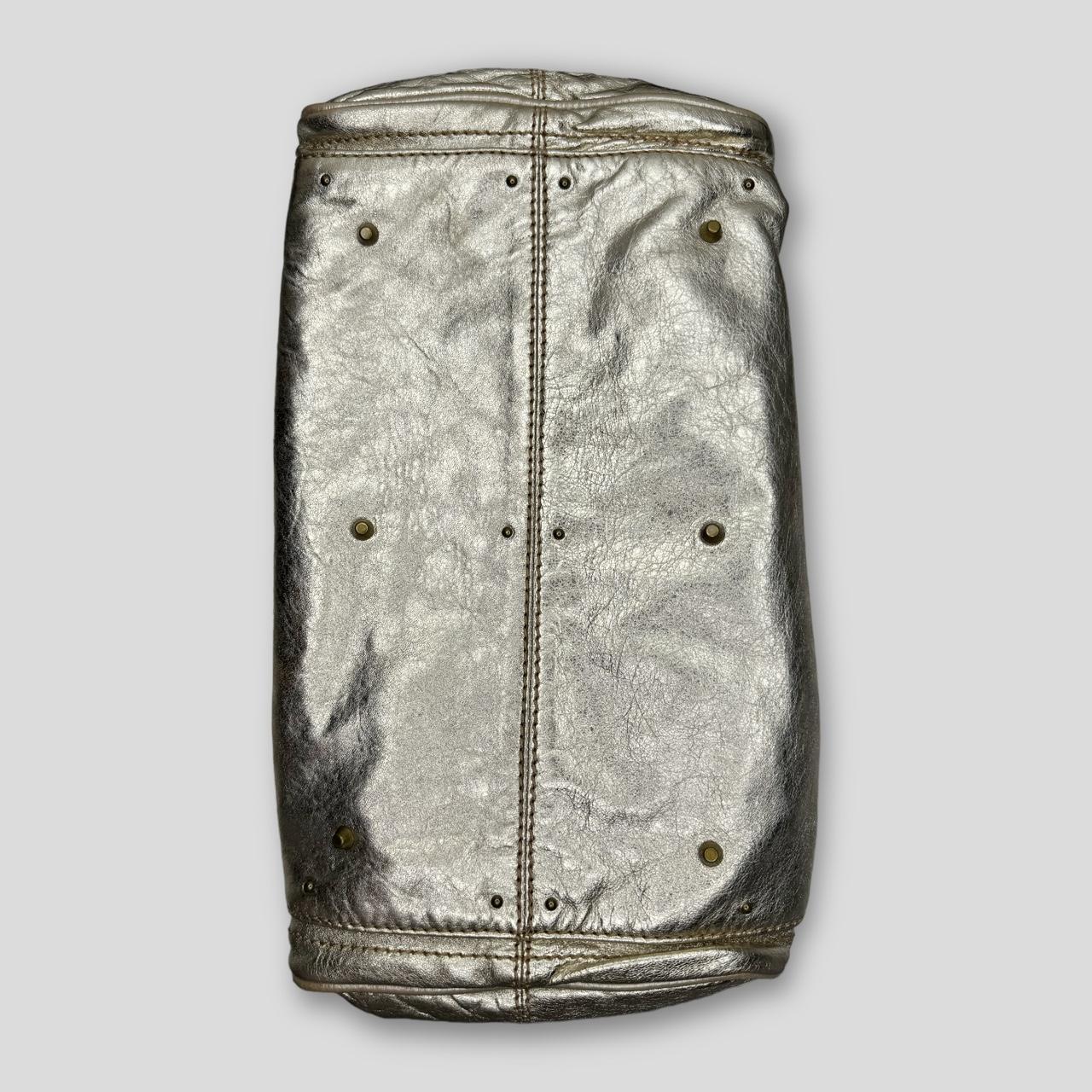 PreOwned CHLOÉ Paddington Bag  Metallic Light Gold Color