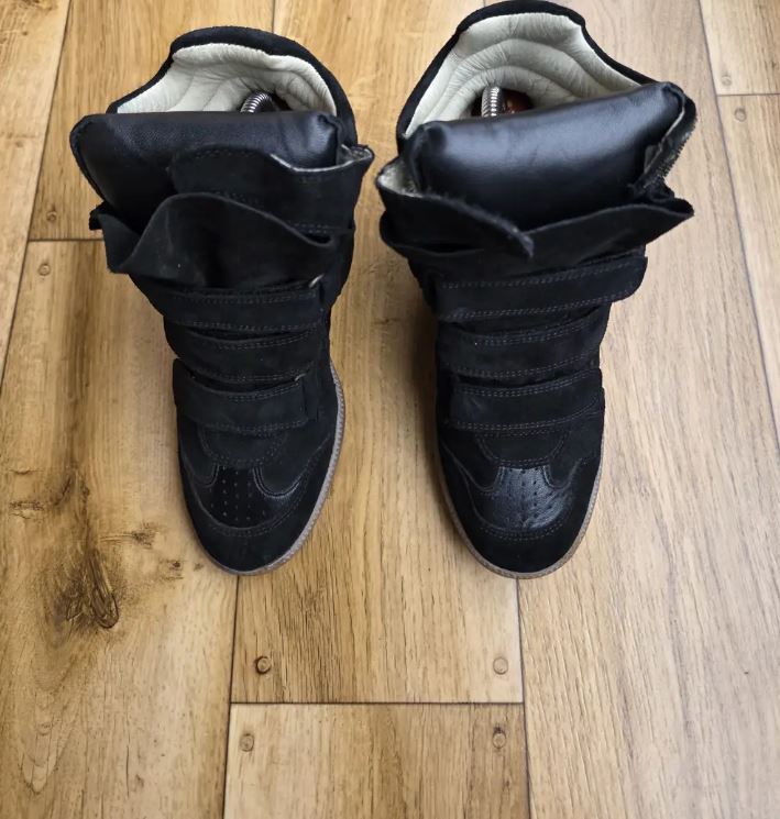 ISABEL MARANT BEKETT Sneakers bekett leather wedge sneakers