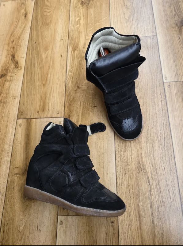 ISABEL MARANT BEKETT Sneakers bekett leather wedge sneakers