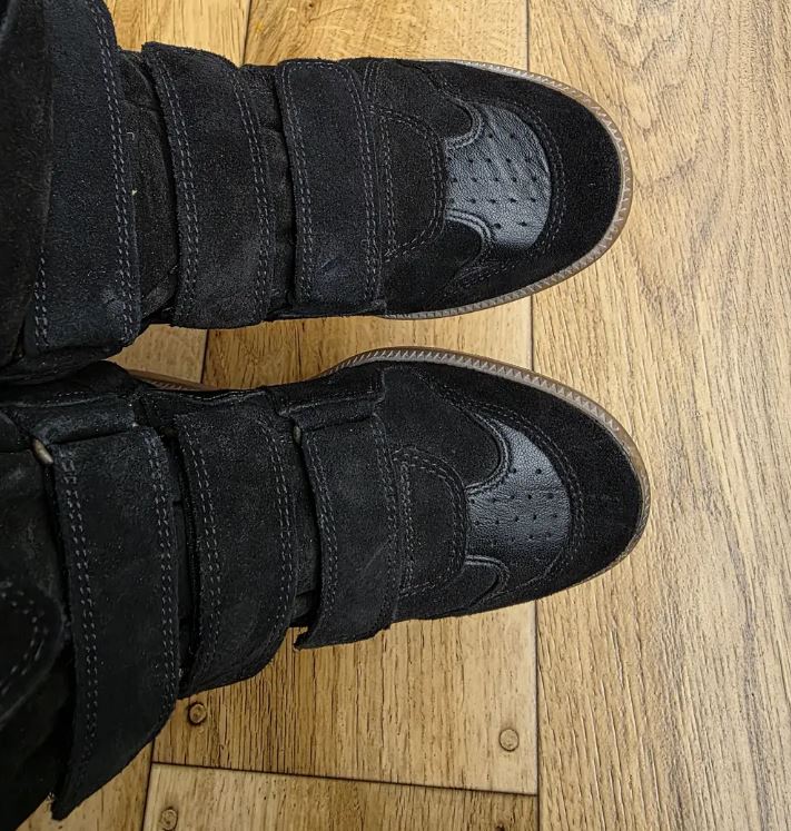 ISABEL MARANT BEKETT Sneakers bekett leather wedge sneakers