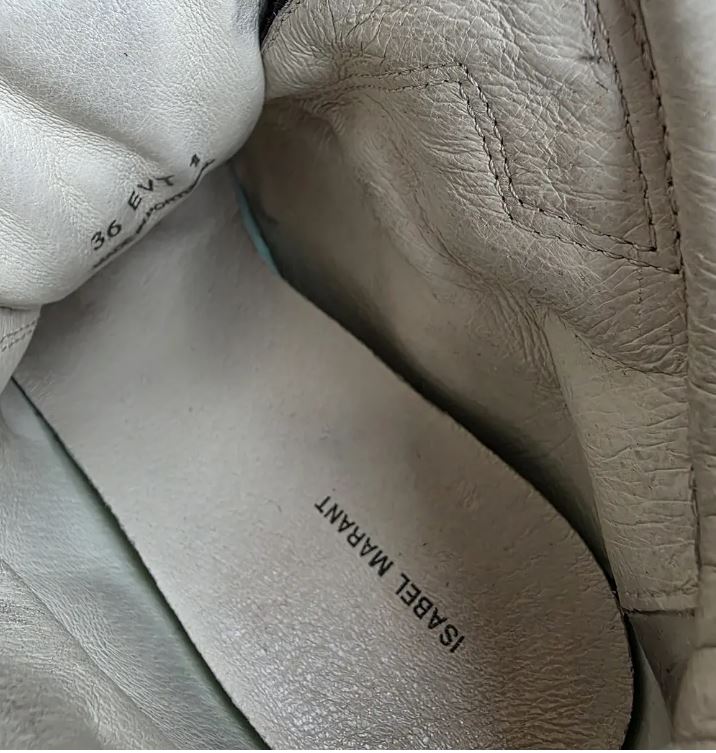 ISABEL MARANT BEKETT Sneakers bekett leather wedge sneakers