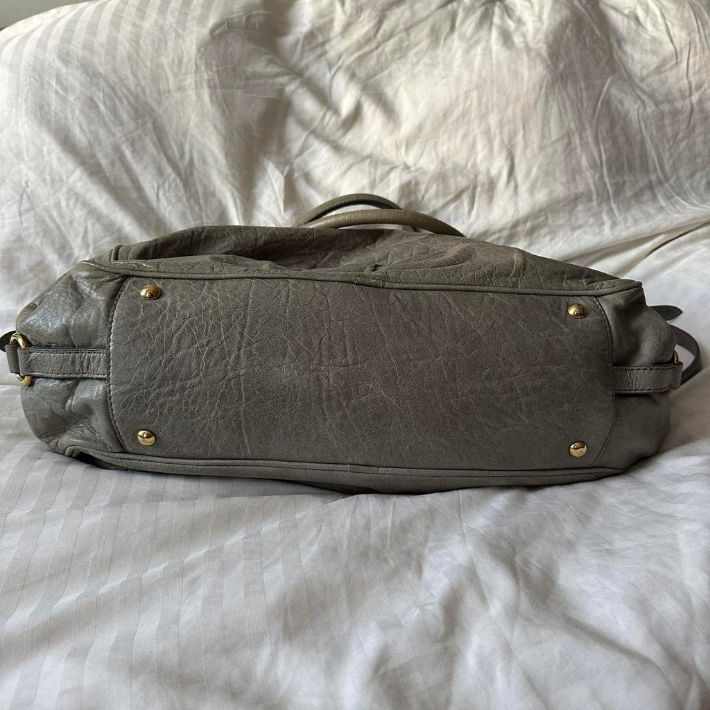 PreOwned MIU MIU NAPPA LEATHER MINI CHARM BAG