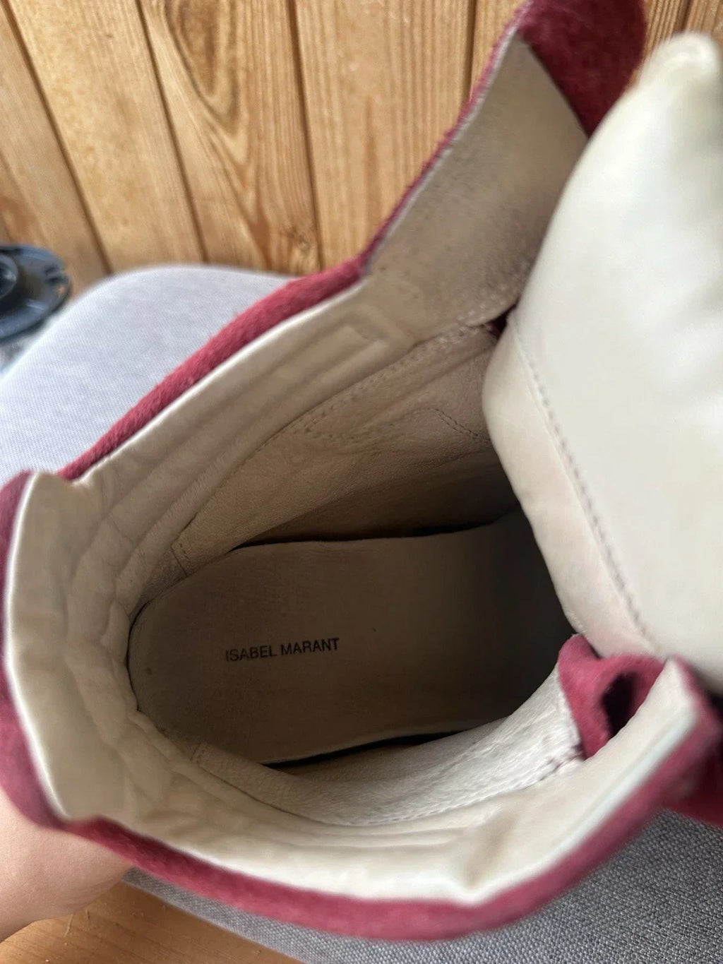 Isabel Marant Hi-Top Beckett Shoes Sneakers 100% ORIGINAL